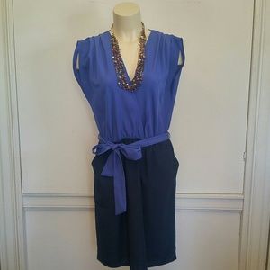 Blue dress with pockets sz. M
